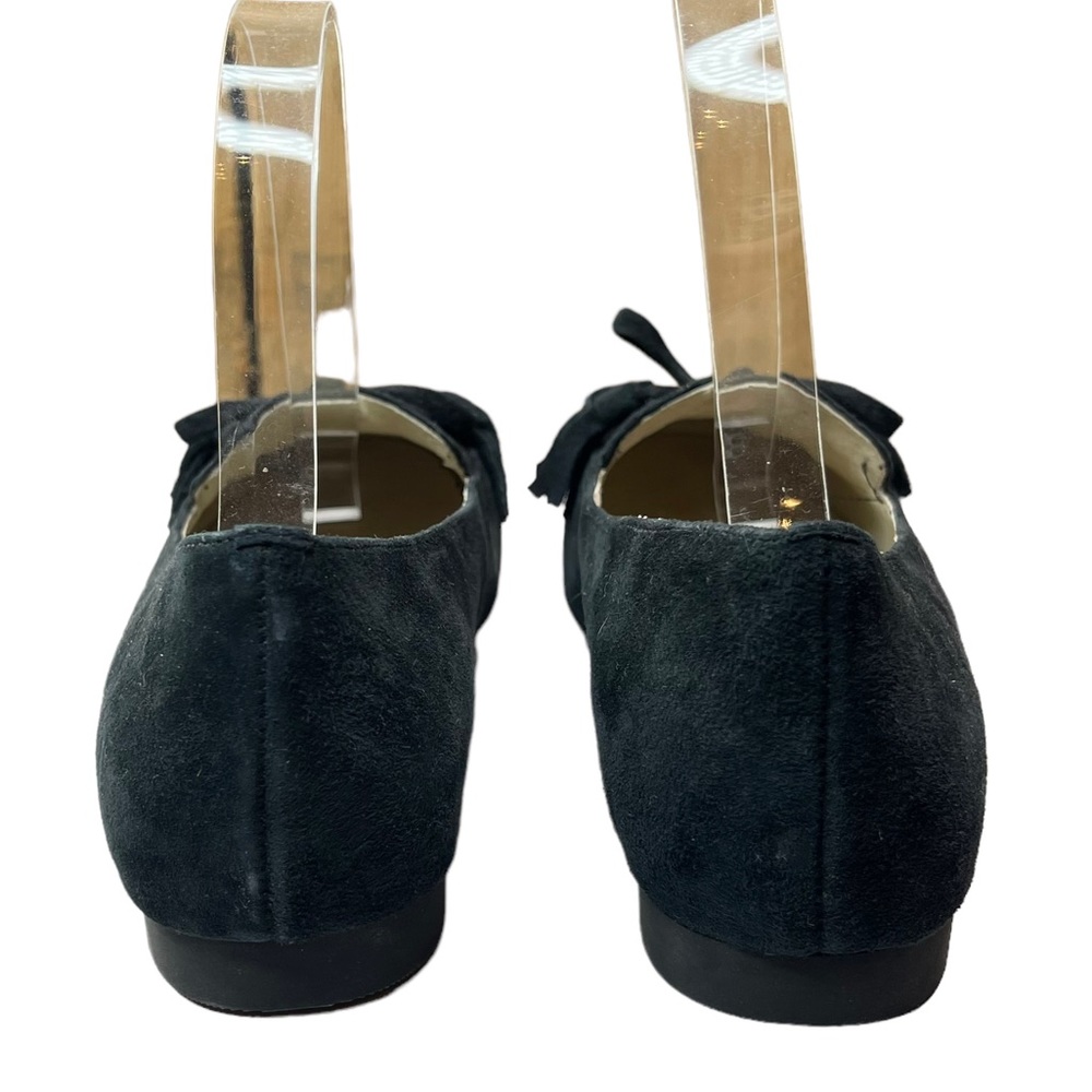 Propet black suede loafers with tassels flats womens shoes size 7.5 - Picture 7 of 15